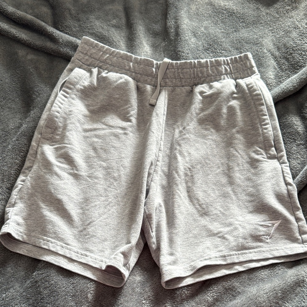 Gymshark men Light Gray Athletic Shorts